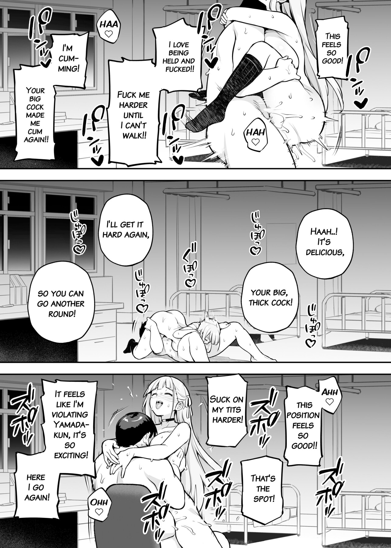 Hentai Manga Comic-About the Beloved Student President's Huge Tits 2-Read-32